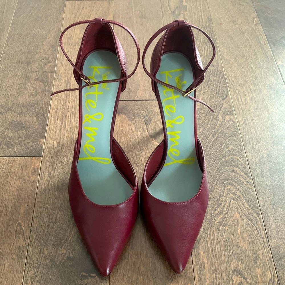 Beautiful Dark Purple Stiletto Heels